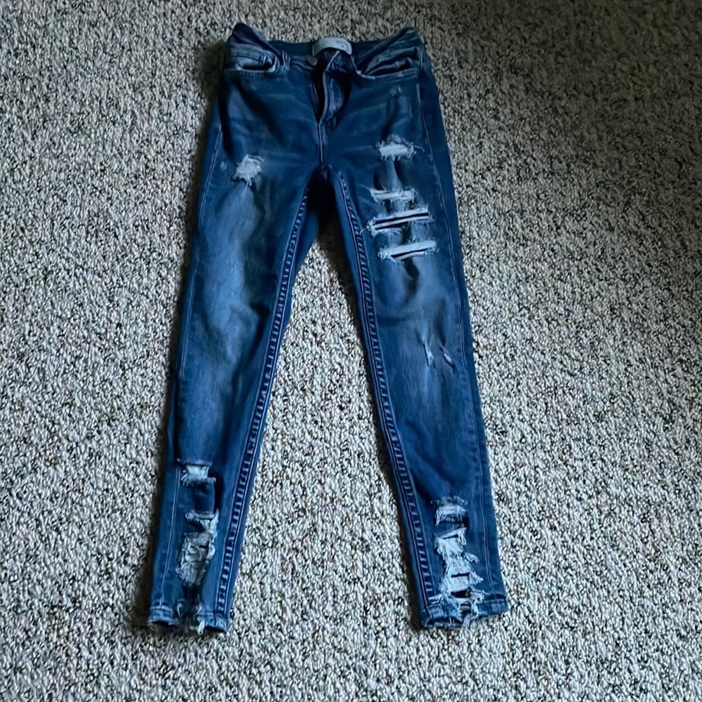 Hudson Mid-Rise Ankle Skinny Jean